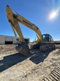 Used Komatsu excavator under the sun